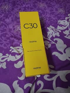 Realme C30 32/3 GB in blue color with box n accessories 0