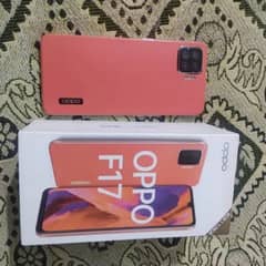 selling oppo f17 with complete box