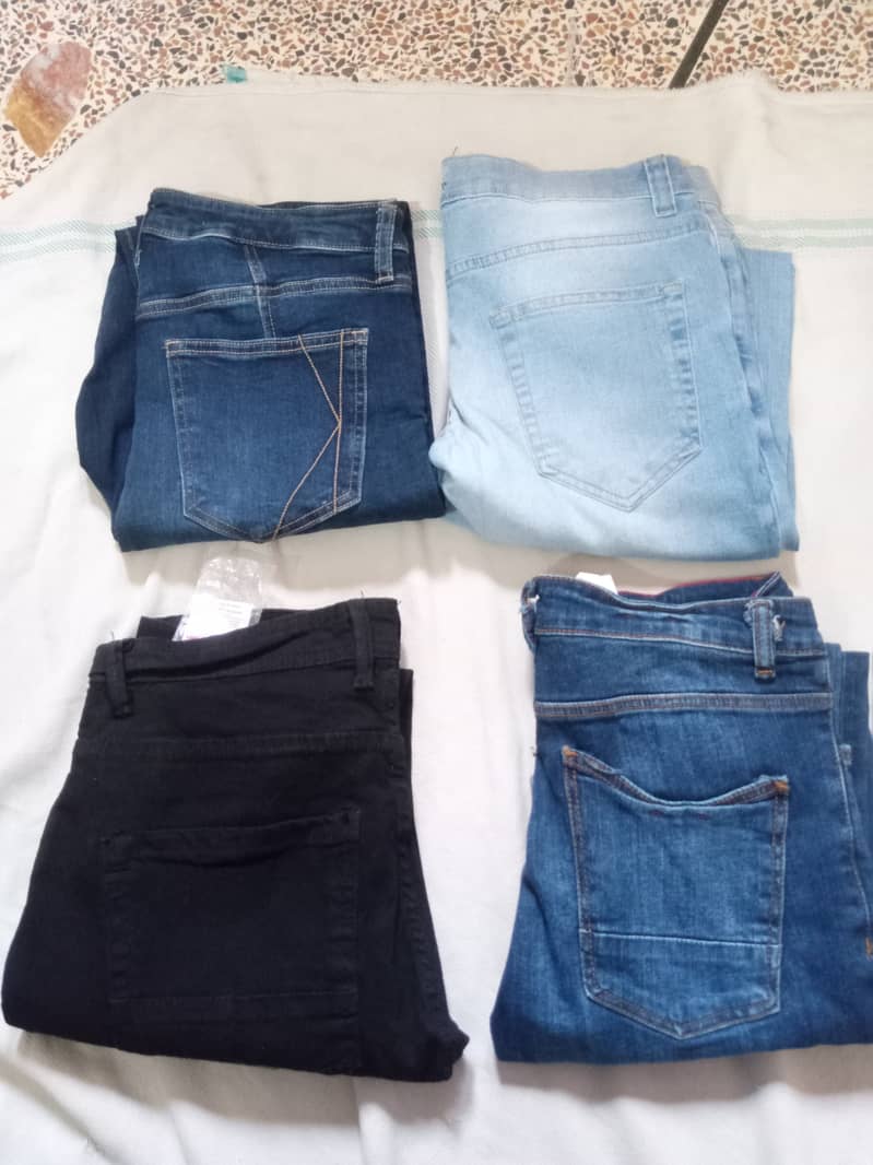 Imported Used jeans, Export leftover jeans, Cotton jeans pants. 10