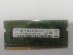 Laptop samsung ram 2GB DDR3 PC3