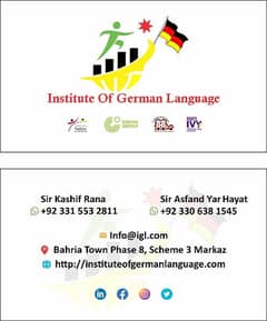 Apparenticeship / German language /Job