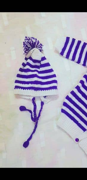 woolen sweater shoes nd cap for kids 3