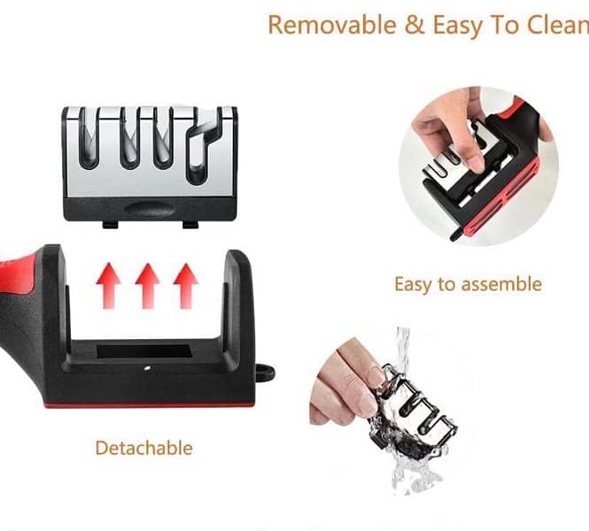 Professional knife sharpener - Non- Slip base -Fast sharpening 2