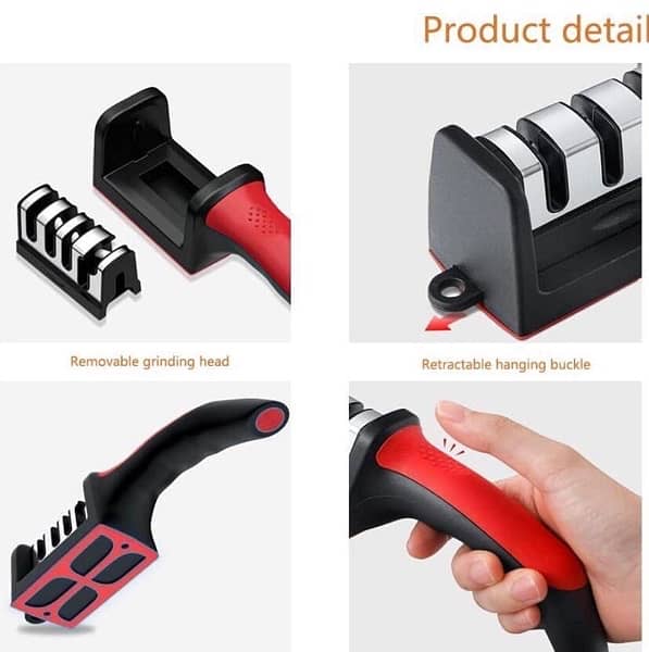 Professional knife sharpener - Non- Slip base -Fast sharpening 3