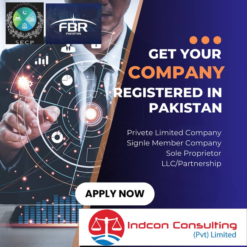 NTN, Filer, Income Tax Returns, Company Registration, SECP, FBR, SRB 1