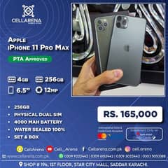 Cellarena Apple iPhone 11 Pro Max 256Gb Approved