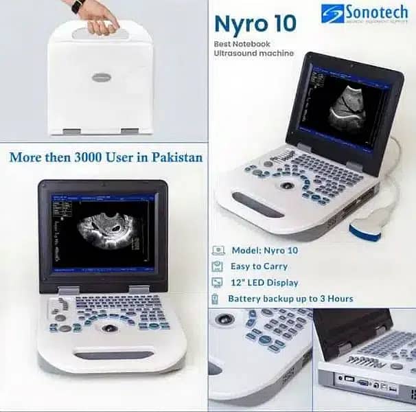 Nyro 10 notebook human /Vet livestock Ultrasound machines best prices 0