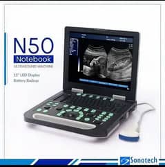 New N50 15 inch notebook Ultrasound machine best prices in Pakistan
