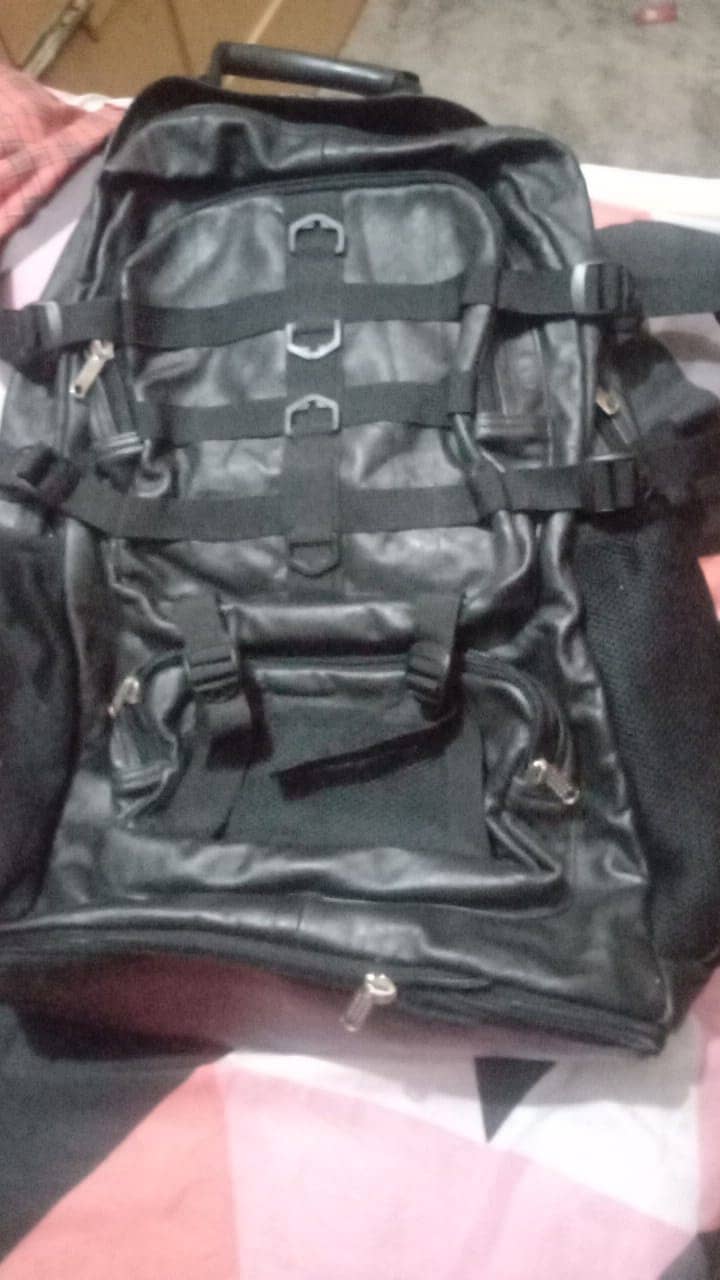 Shoulder Leather Bag 1