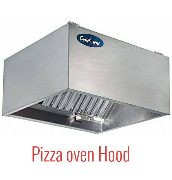 Commercial kitchen exhaust Hood, Table, Sink, Storage, Shelving 2