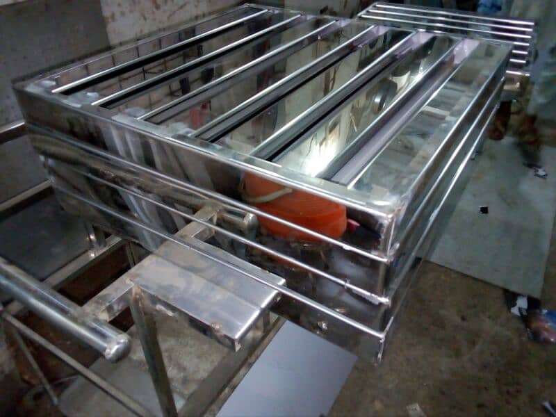 Commercial kitchen exhaust Hood, Table, Sink, Storage, Shelving 4
