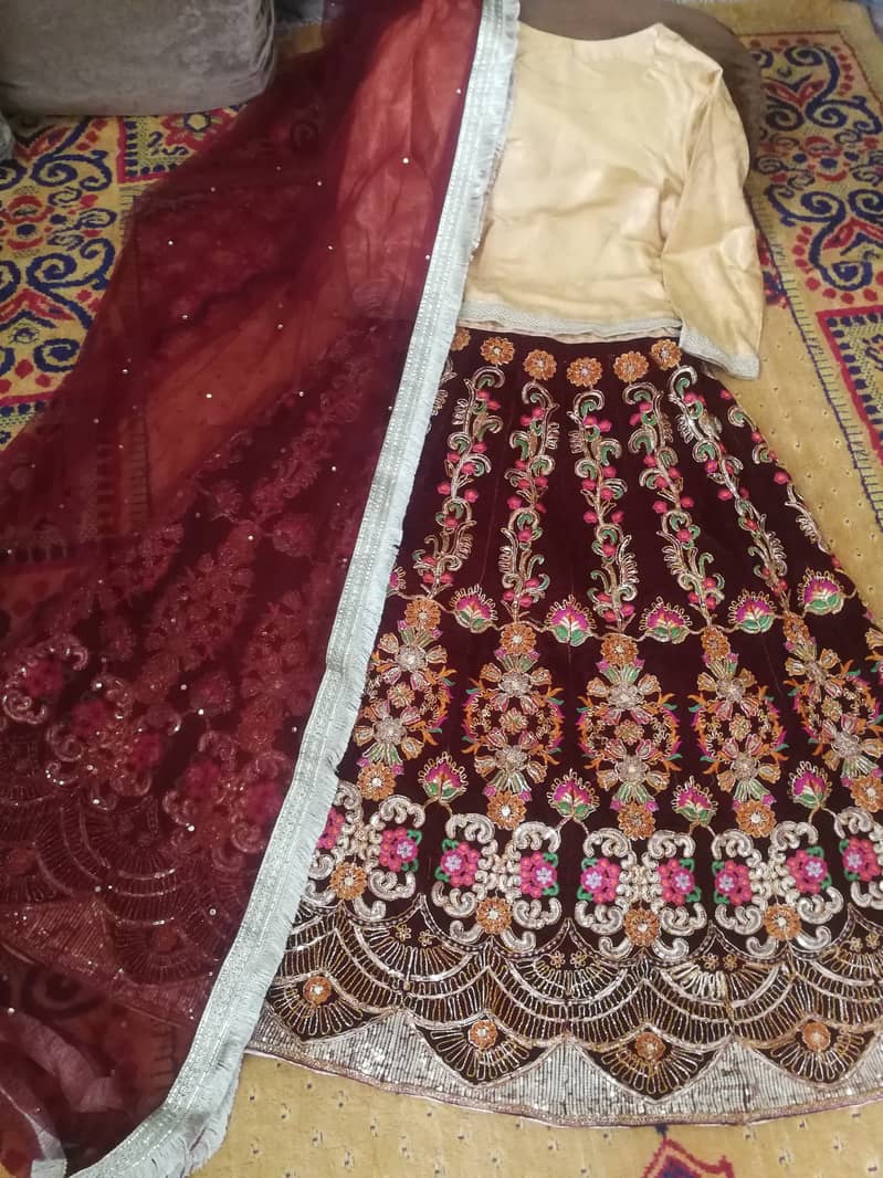 Lehnga for Sale ( Self Used Just Once) 3