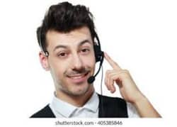 Call Centre job For Male on and Female