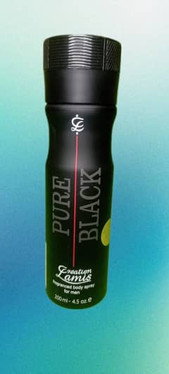Pure Black Body Spray