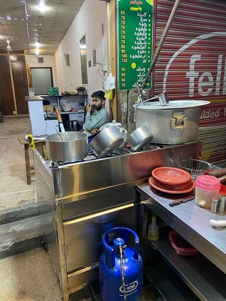 Running Furnished Restaurant For Sale 4