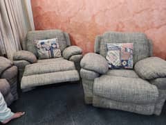 7 seater sofa with massaging chair