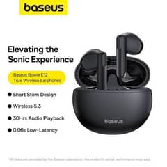 Baseus Bowie E12 - Bluetooth Earphones 0