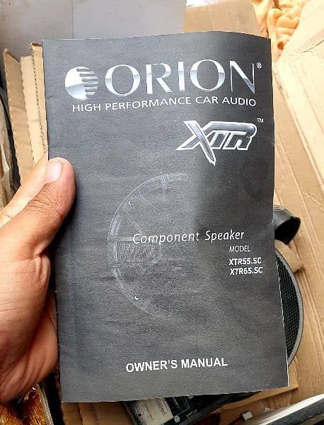 ORION CAR SPEAKERS  XTR65. SC MODLE 1