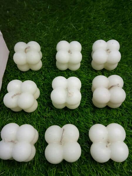 4 pcs mini bubble candle 5