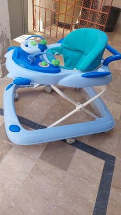 Bright stars Adjustable Baby Walker with Activity station
