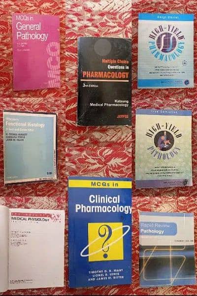 Used medical books available 3