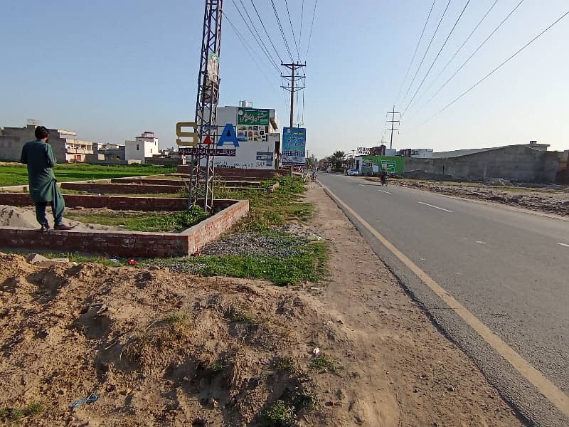 2 Marla Commercial Plot Available For Sale Near Shadoula Road 7