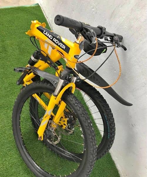 Land Rover foldable mountain bicycle 26 inches 03252661065Watsapp 1