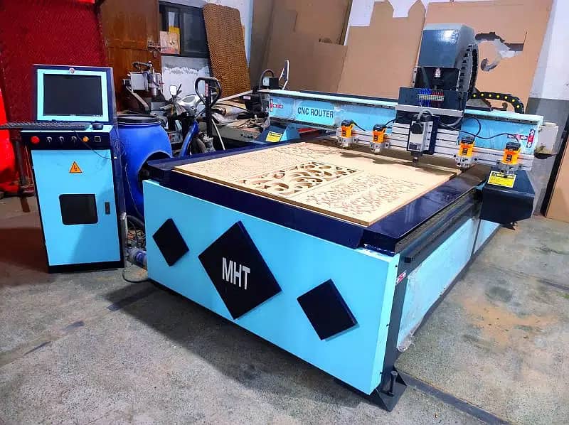 Cnc wood Router & 4Axis machine 7