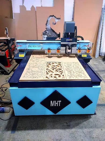 Cnc wood Router & 4Axis machine 13
