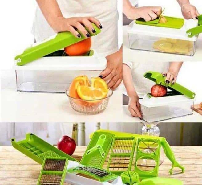 Speedy Chopper 12 Pieces Nicer Dicer Plus free delivery 0
