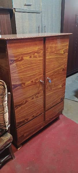 wooden wardrobe/wood Almari For Sale 6