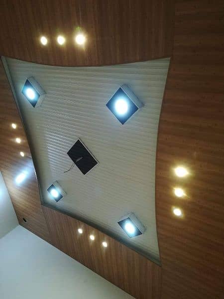 Wall paper Pvc Paneling ceilings wooden flooring grass carpet blinds 16