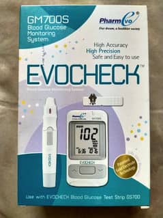Evocheck Glucometer with 50 Test Strip