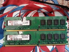 2GB (1+1) RAM genuine Kingston Pc2-5300U