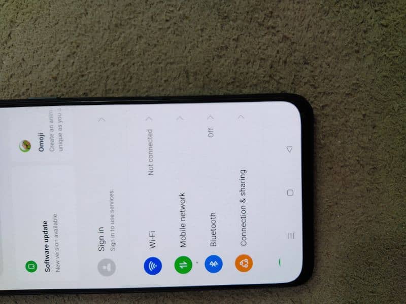 oppo reno5 with box only touch crick 10.9 condition 1