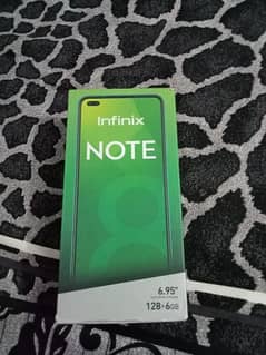 Infinix Note 8 with box 0