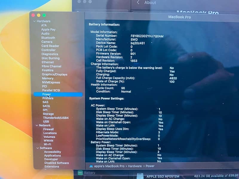 MacBook Pro 13” Touchbar 2018 i7-QC 16/512 4