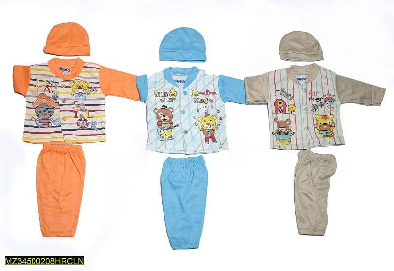 New burn baby pack of 3 shirts and trouser. 0