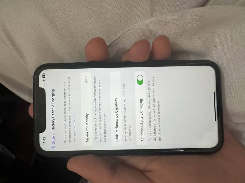 iphone xr 64gb 10/9 condition battery 80% non pta 4