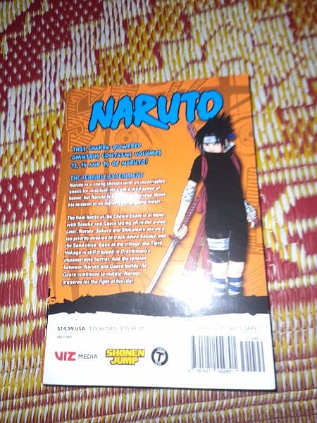 naruto 3-in-1 volumes brand new imported original manga 2