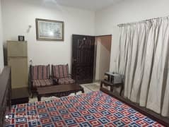 One Bed With Fully Furnished With Attached Bathroom 0