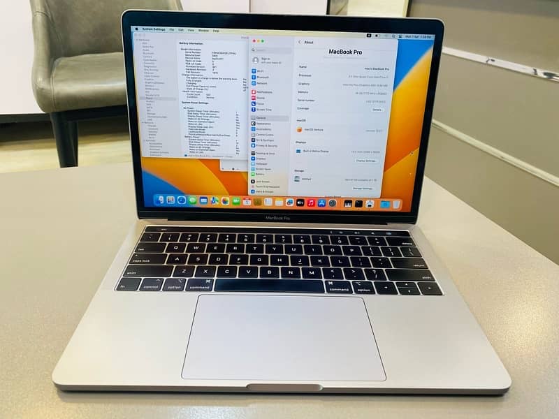 2 units MacBook Pro 13” Touchbar 2018 i7-QC 16/1TB 5