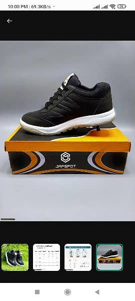 Men's Outdoor Running Desert Sneakers , Black with free delivery 1