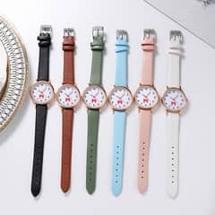 IMPORTED Wholesale Women'S Fashion Casual Simple Round Dial Bow Quartz