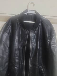 Leather jacket Brand new black 0