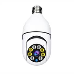Speed-X Bulb Camera 1080p Wifi 360 Degree Panoramic Night Vision Two-W