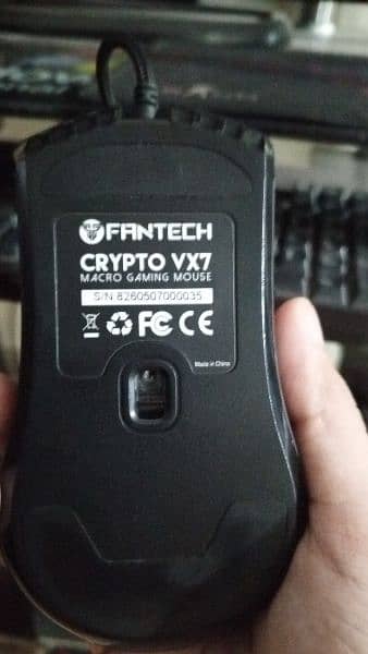 Fantech Crypto VX7 Gaming Mouse 6 Buttons RGB 8000 DPI 1