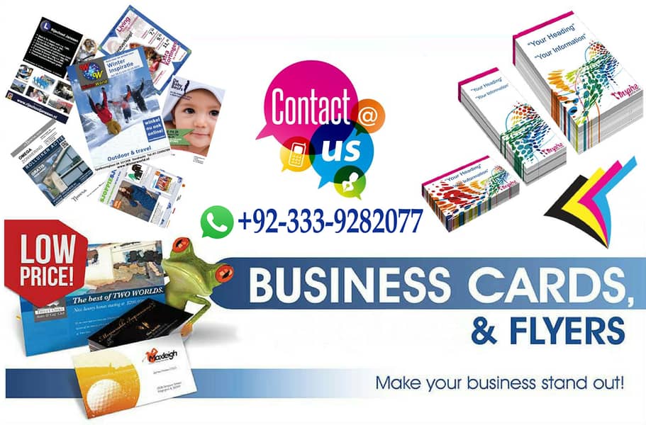 Urgent Penaflex printing Banner Urgent Business card 0