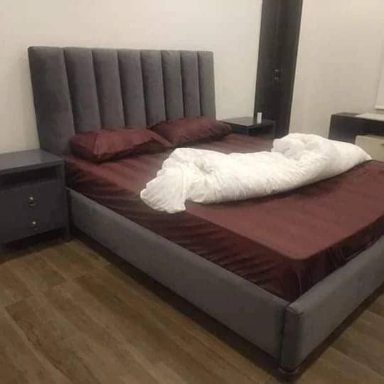 bed,double bed,king size bed,bed set,poshish bed,cushion bed/for sale 4