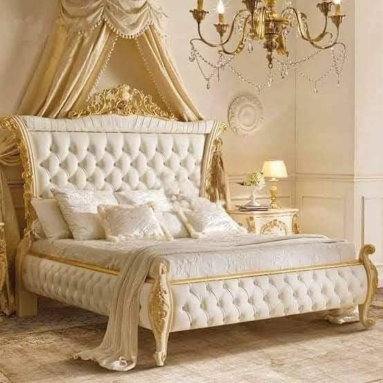 bed,double bed,king size bed,bed set,poshish bed,cushion bed/for sale 11